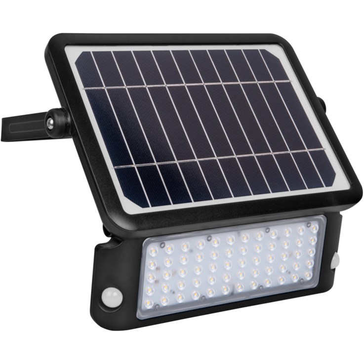 Luceco 10W Solar Floodlight LEXSF11B40-01 1080lm